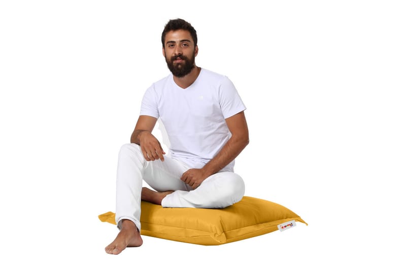 Salinder Sittsäck Utomhus 70 cm - Gul - Utemöbler - Utestol & trädgårdsstol - Sittsäckar utomhus