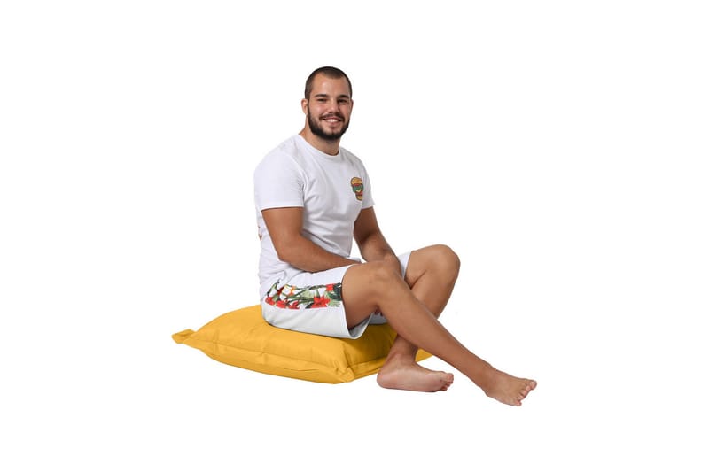 Salinder Sittsäck Utomhus 70 cm - Gul - Utemöbler - Utestol & trädgårdsstol - Sittsäckar utomhus