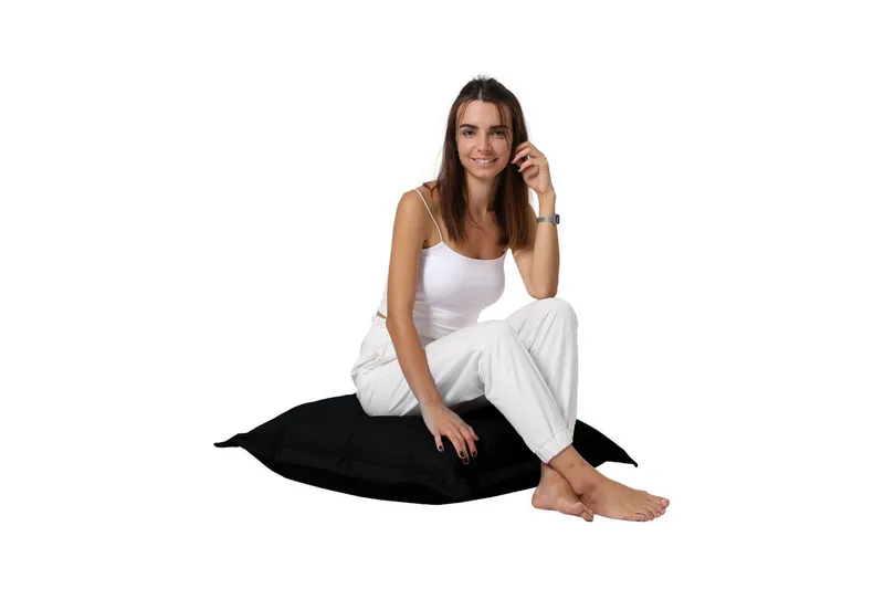 Salinder Sittsäck Utomhus 70 cm, Svart
