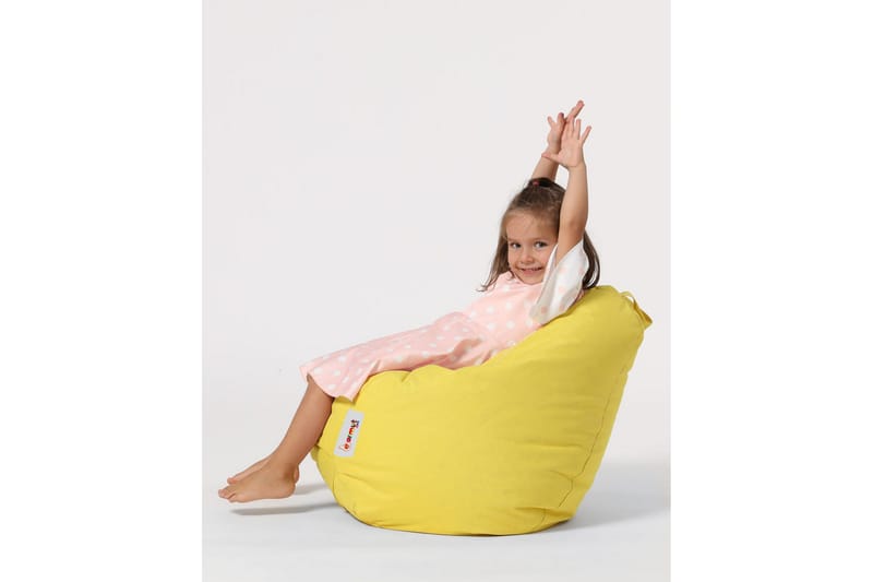 Salman Sittsäck Utomhus 60 cm - Gul - Utemöbler - Utestol & trädgårdsstol - Sittsäckar utomhus