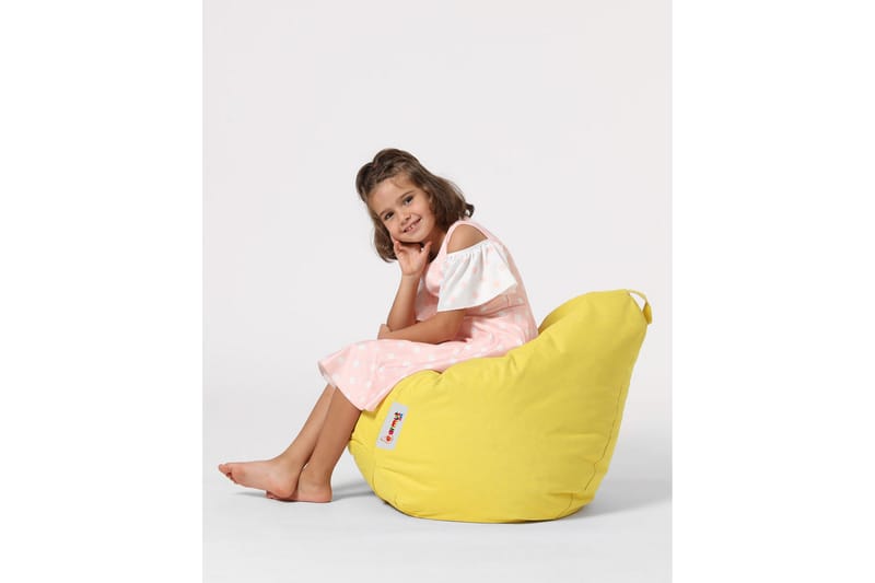 Salman Sittsäck Utomhus 60 cm - Gul - Utemöbler - Utestol & trädgårdsstol - Sittsäckar utomhus