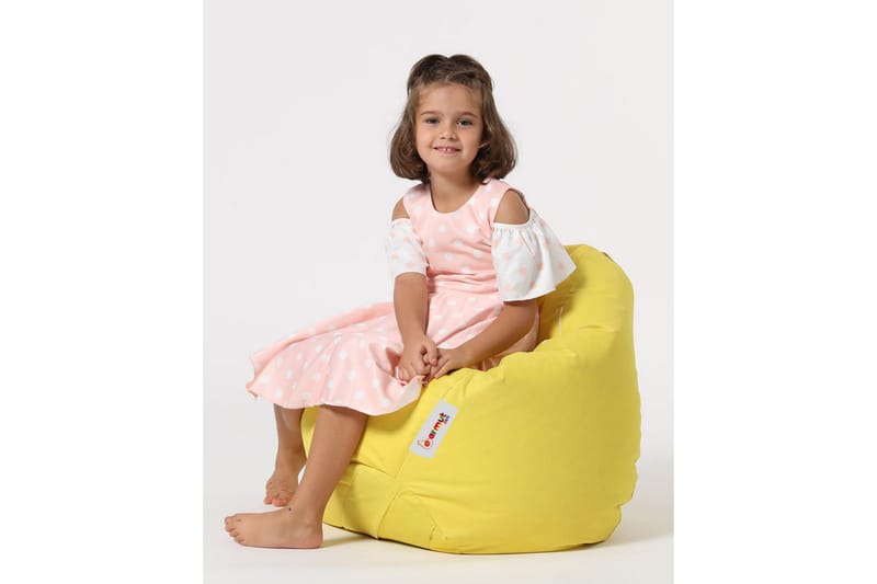 Salman Sittsäck Utomhus 60 cm - Gul - Utemöbler - Utestol & trädgårdsstol - Sittsäckar utomhus