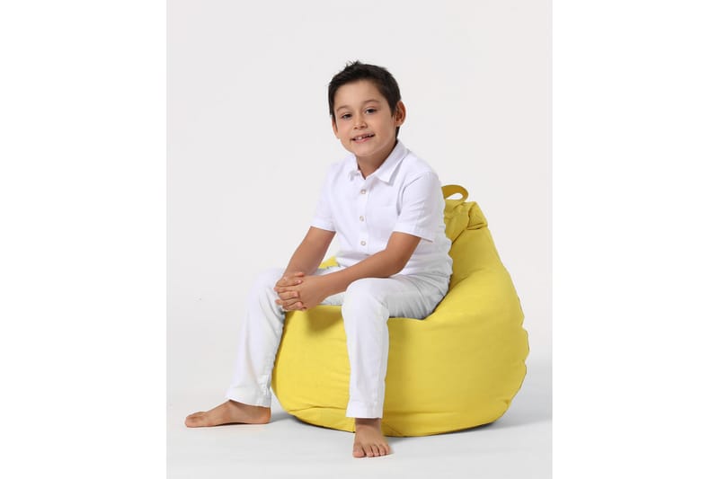 Salman Sittsäck Utomhus 60 cm - Gul - Utemöbler - Utestol & trädgårdsstol - Sittsäckar utomhus