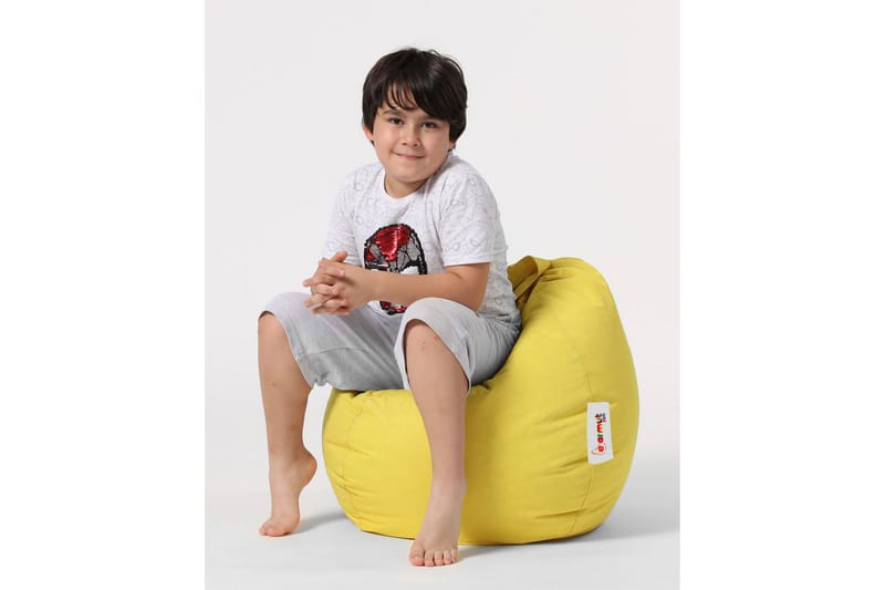 Salman Sittsäck Utomhus 60 cm - Gul - Utemöbler - Utestol & trädgårdsstol - Sittsäckar utomhus