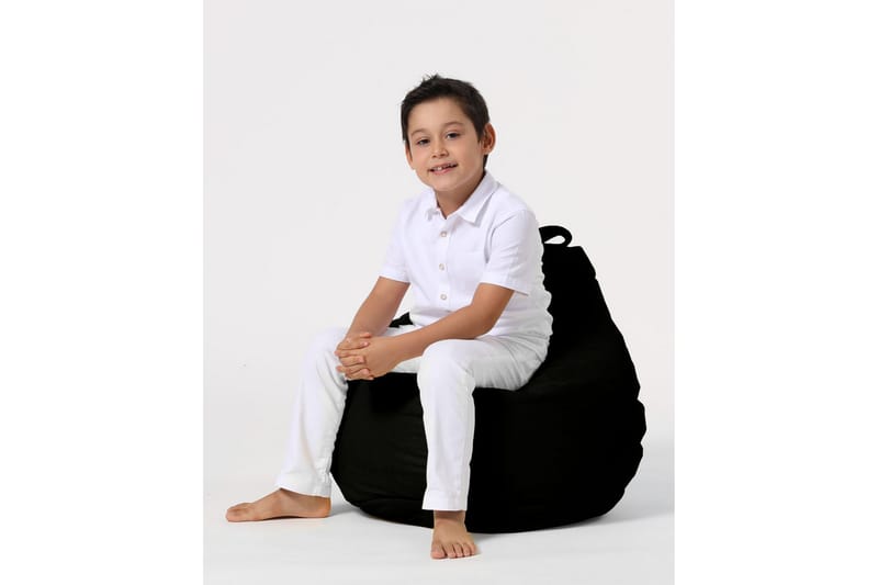 Salman Sittsäck Utomhus 60 cm - Svart - Utemöbler - Utestol & trädgårdsstol - Sittsäckar utomhus