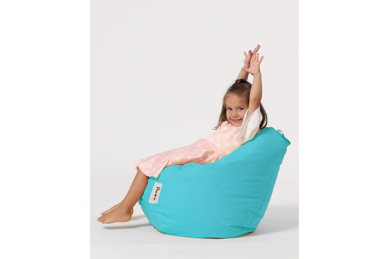 Salman Sittsäck Utomhus 60 cm - Turkos - Utemöbler - Utestol & trädgårdsstol - Sittsäckar utomhus