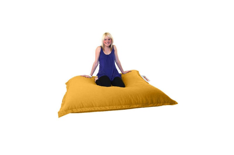 Salmi Sittsäck Utomhus 100 cm - Gul - Utemöbler - Utestol & trädgårdsstol - Sittsäckar utomhus