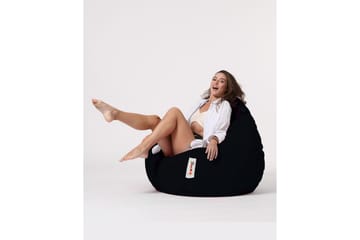 Sittsäck Utomhus Hunny 115 cm Svart - Utemöbler - Utestol & trädgårdsstol - Sittsäckar utomhus