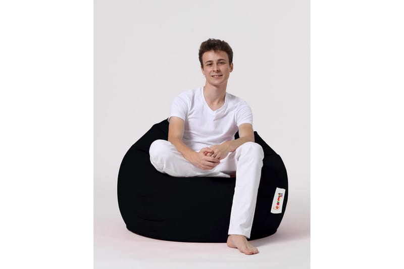 Sittsäck Utomhus Hunny 115 cm Svart - Utemöbler - Utestol & trädgårdsstol - Sittsäckar utomhus