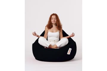 Sittsäck Utomhus Hunny 115 cm Svart - Utemöbler - Utestol & trädgårdsstol - Sittsäckar utomhus