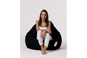 Sittsäck Utomhus Hunny 115 cm Svart - Utemöbler - Utestol & trädgårdsstol - Sittsäckar utomhus