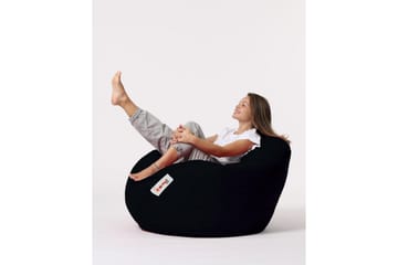 Sittsäck Utomhus Hunny 115 cm Svart - Utemöbler - Utestol & trädgårdsstol - Sittsäckar utomhus