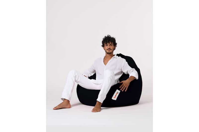 Sittsäck Utomhus Hunny 115 cm Svart - Utemöbler - Utestol & trädgårdsstol - Sittsäckar utomhus