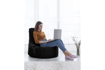 Sittsäck Utomhus Vikki 70 cm Svart - Utemöbler - Utestol & trädgårdsstol - Sittsäckar utomhus