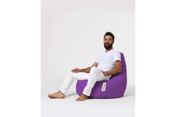 Sittsäck Utomhus Vinna 80 cm Lila - Utemöbler - Utestol & trädgårdsstol - Sittsäckar utomhus