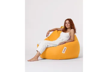 Sittsäckar utomhus Hunny Sittsäck Utomhus 115 cm Gul