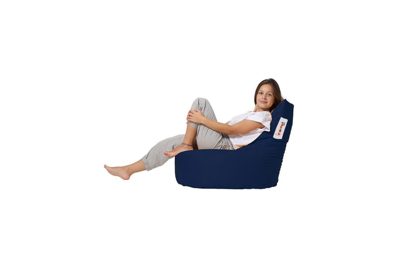 Taran Sittsäck Utomhus 70 cm - Mörkblå - Utemöbler - Utestol & trädgårdsstol - Sittsäckar utomhus