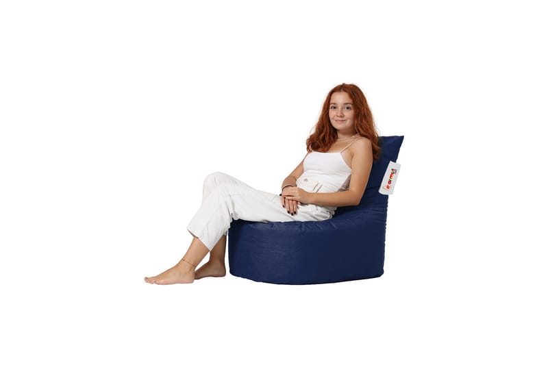 Taran Sittsäck Utomhus 70 cm - Mörkblå - Utemöbler - Utestol & trädgårdsstol - Sittsäckar utomhus