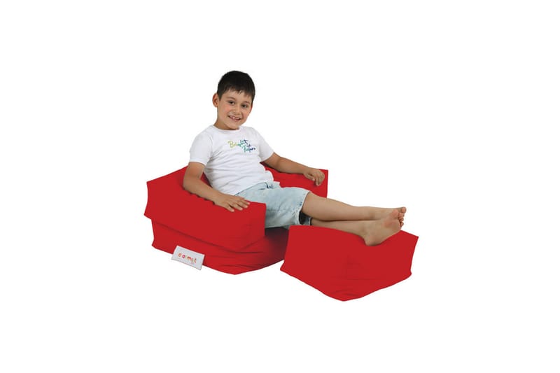 Taruna Sittsäck Utomhus 65 cm - Röd - Utemöbler - Utestol & trädgårdsstol - Sittsäckar utomhus