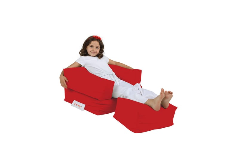 Taruna Sittsäck Utomhus 65 cm - Röd - Utemöbler - Utestol & trädgårdsstol - Sittsäckar utomhus
