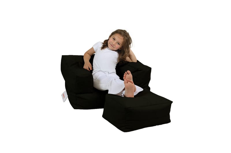 Taruna Sittsäck Utomhus 65 cm - Svart - Utemöbler - Utestol & trädgårdsstol - Sittsäckar utomhus