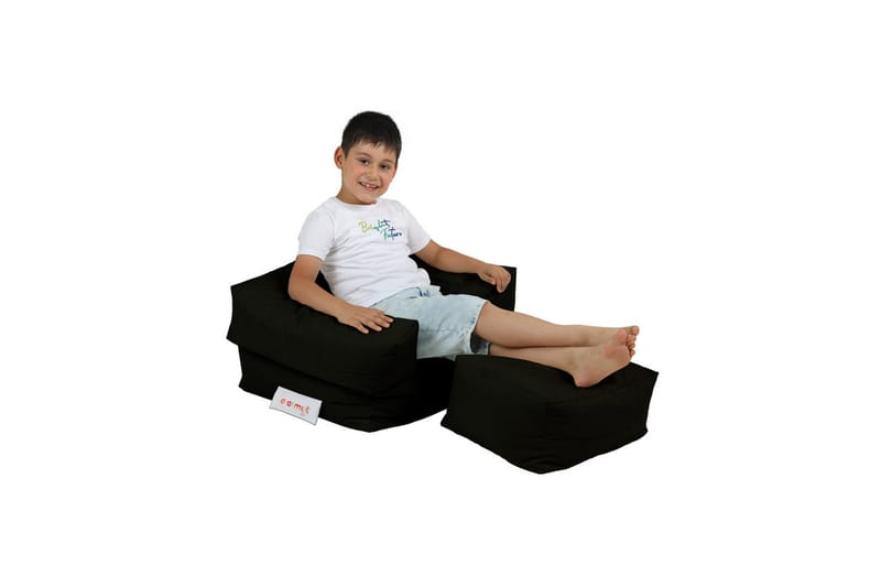 Taruna Sittsäck Utomhus 65 cm - Svart - Utemöbler - Utestol & trädgårdsstol - Sittsäckar utomhus