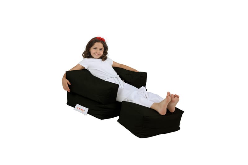 Taruna Sittsäck Utomhus 65 cm - Svart - Utemöbler - Utestol & trädgårdsstol - Sittsäckar utomhus