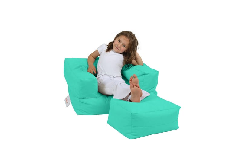 Taruna Sittsäck Utomhus 65 cm - Turkos - Utemöbler - Utestol & trädgårdsstol - Sittsäckar utomhus