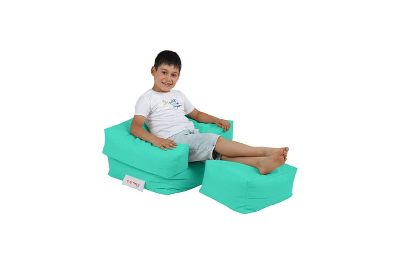 Taruna Sittsäck Utomhus 65 cm - Turkos - Utemöbler - Utestol & trädgårdsstol - Sittsäckar utomhus