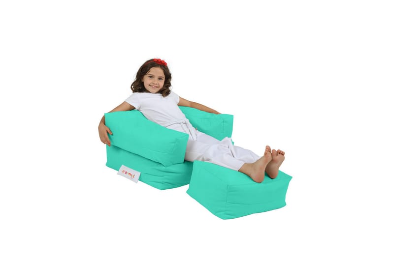 Taruna Sittsäck Utomhus 65 cm - Turkos - Utemöbler - Utestol & trädgårdsstol - Sittsäckar utomhus