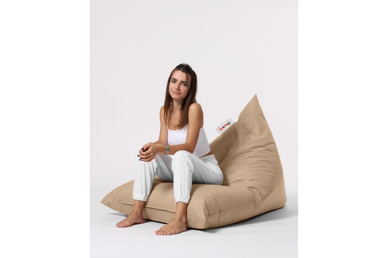 Toya Sittsäck Utomhus 90 cm - Beige - Utemöbler - Utestol & trädgårdsstol - Sittsäckar utomhus