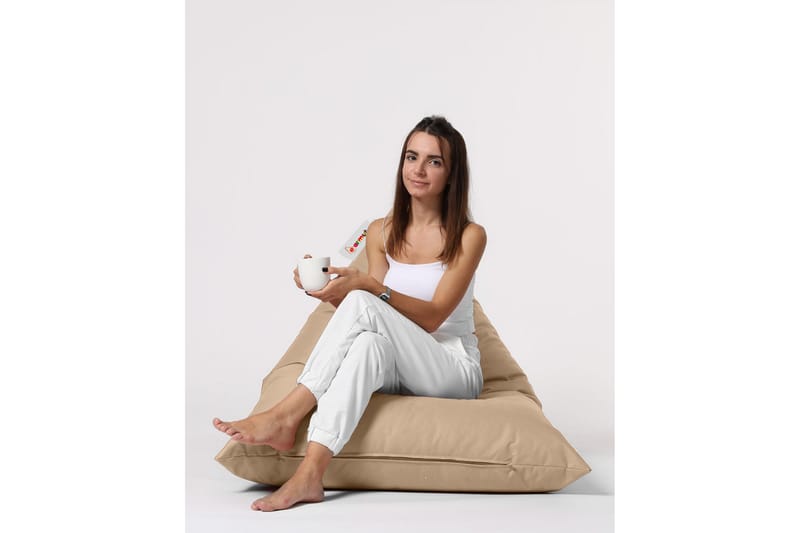 Toya Sittsäck Utomhus 90 cm - Beige - Utemöbler - Utestol & trädgårdsstol - Sittsäckar utomhus