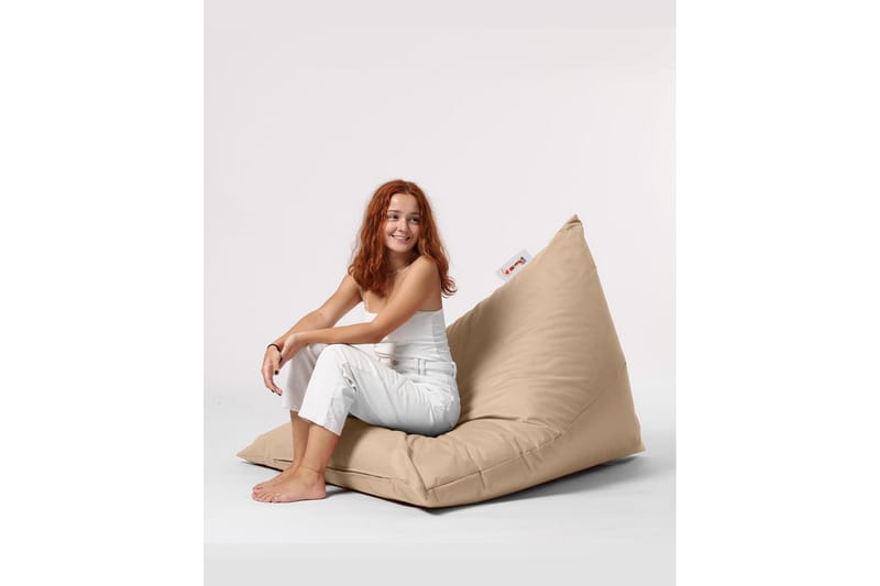 Toya Sittsäck Utomhus 90 cm - Beige - Utemöbler - Utestol & trädgårdsstol - Sittsäckar utomhus