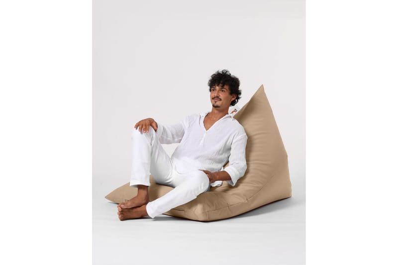 Toya Sittsäck Utomhus 90 cm - Beige - Utemöbler - Utestol & trädgårdsstol - Sittsäckar utomhus