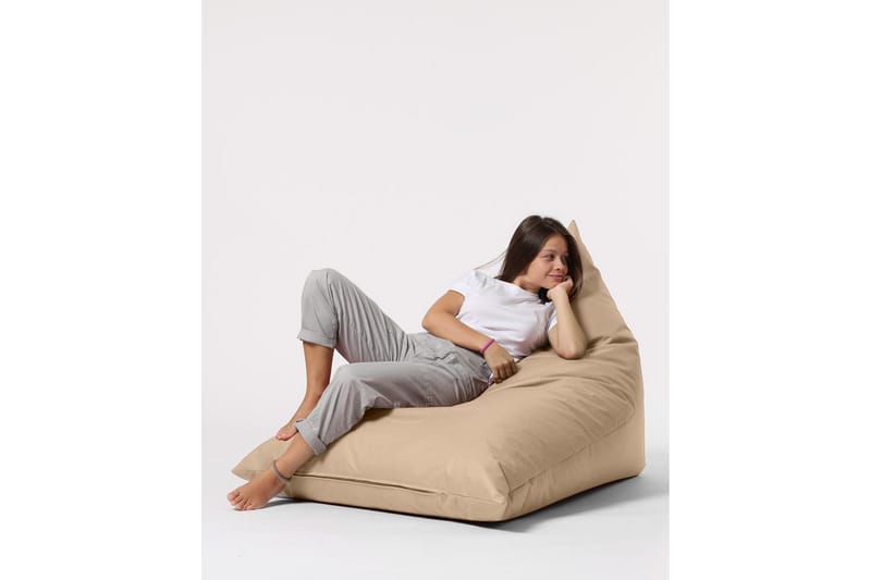 Toya Sittsäck Utomhus 90 cm - Beige - Utemöbler - Utestol & trädgårdsstol - Sittsäckar utomhus