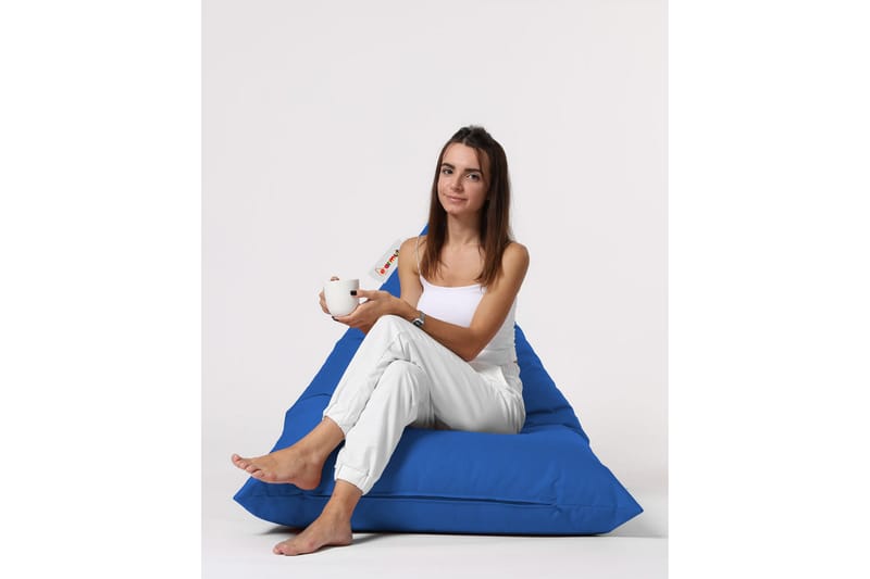 Toya Sittsäck Utomhus 90 cm - Blå - Utemöbler - Utestol & trädgårdsstol - Sittsäckar utomhus