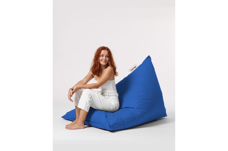 Toya Sittsäck Utomhus 90 cm - Blå - Utemöbler - Utestol & trädgårdsstol - Sittsäckar utomhus