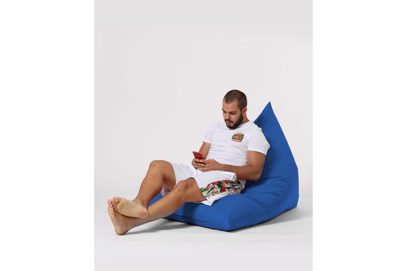 Toya Sittsäck Utomhus 90 cm - Blå - Utemöbler - Utestol & trädgårdsstol - Sittsäckar utomhus