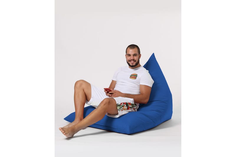 Toya Sittsäck Utomhus 90 cm - Blå - Utemöbler - Utestol & trädgårdsstol - Sittsäckar utomhus