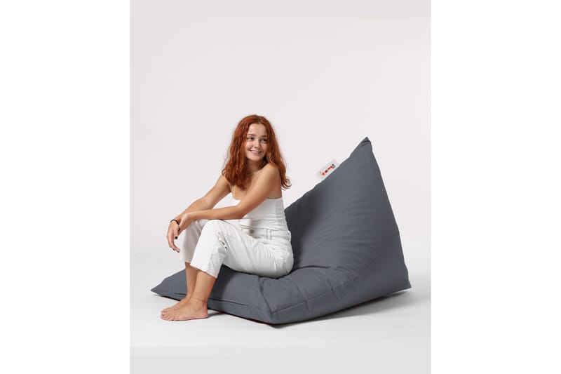 Toya Sittsäck Utomhus 90 cm - Grå - Utemöbler - Utestol & trädgårdsstol - Sittsäckar utomhus