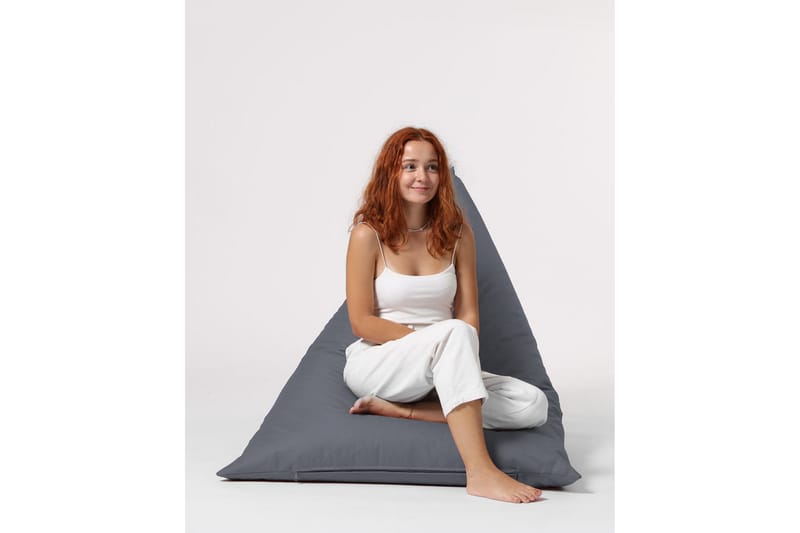Toya Sittsäck Utomhus 90 cm - Grå - Utemöbler - Utestol & trädgårdsstol - Sittsäckar utomhus