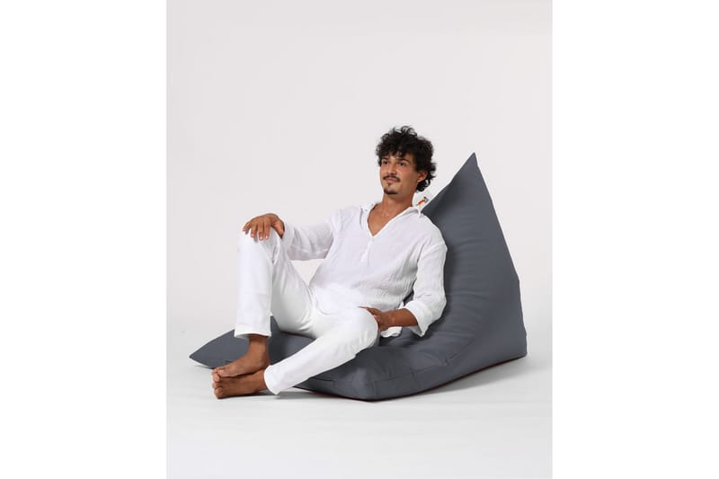Toya Sittsäck Utomhus 90 cm - Grå - Utemöbler - Utestol & trädgårdsstol - Sittsäckar utomhus
