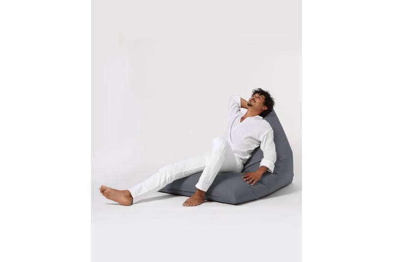 Toya Sittsäck Utomhus 90 cm - Grå - Utemöbler - Utestol & trädgårdsstol - Sittsäckar utomhus
