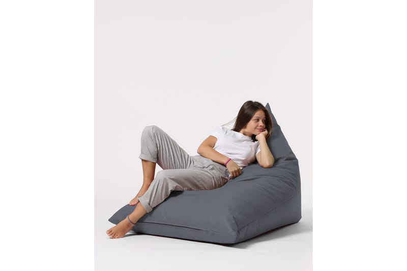 Toya Sittsäck Utomhus 90 cm - Grå - Utemöbler - Utestol & trädgårdsstol - Sittsäckar utomhus