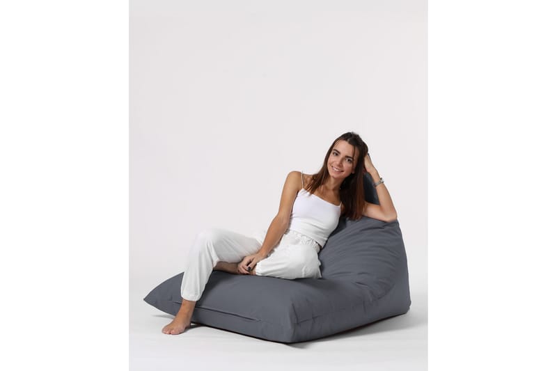 Toya Sittsäck Utomhus 90 cm - Grå - Utemöbler - Utestol & trädgårdsstol - Sittsäckar utomhus