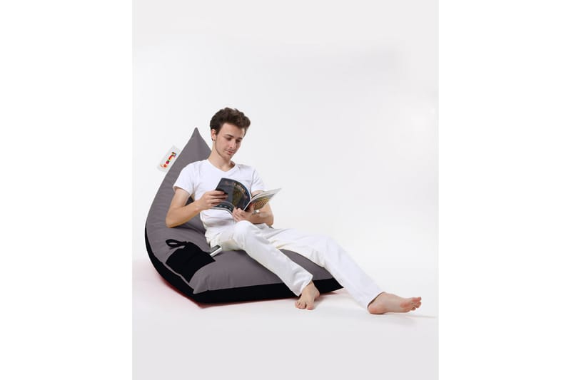 Toya Sittsäck Utomhus 90 cm - Grå - Utemöbler - Utestol & trädgårdsstol - Sittsäckar utomhus