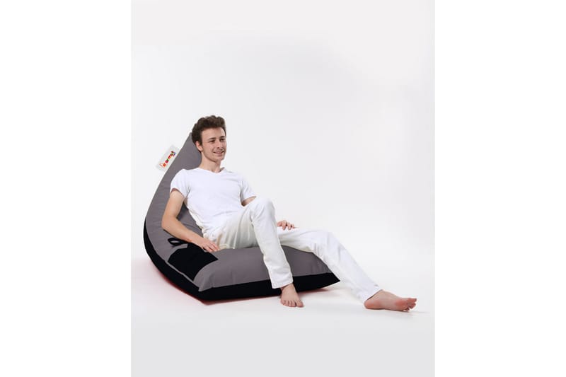 Toya Sittsäck Utomhus 90 cm - Grå - Utemöbler - Utestol & trädgårdsstol - Sittsäckar utomhus