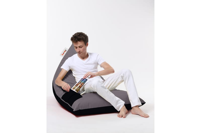 Toya Sittsäck Utomhus 90 cm - Grå - Utemöbler - Utestol & trädgårdsstol - Sittsäckar utomhus