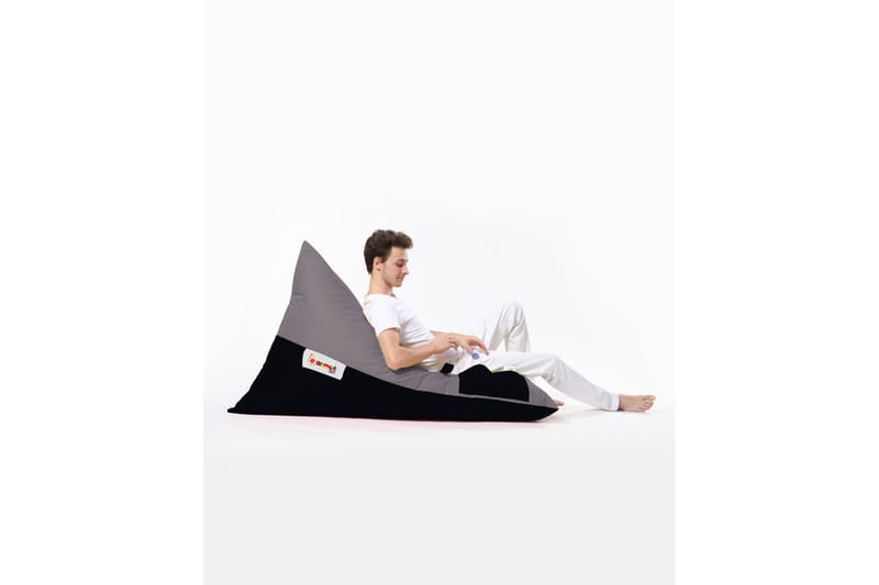 Toya Sittsäck Utomhus 90 cm - Grå - Utemöbler - Utestol & trädgårdsstol - Sittsäckar utomhus