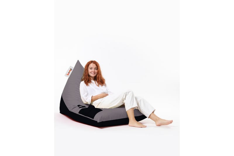 Toya Sittsäck Utomhus 90 cm - Grå - Utemöbler - Utestol & trädgårdsstol - Sittsäckar utomhus